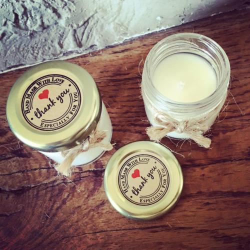 Bougies Parfumées Personnalisées sur mesure mariage
